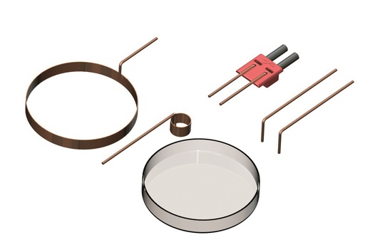 [#000115] Ensemble d'accessoires pour cuve rhéographique