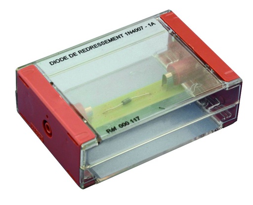 [000141] Diode de redressement 1N4007/1A sur support 