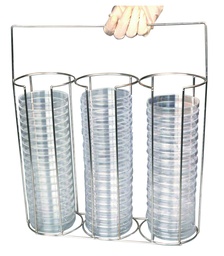 [454030] Portoir pour boîtes de Pétri