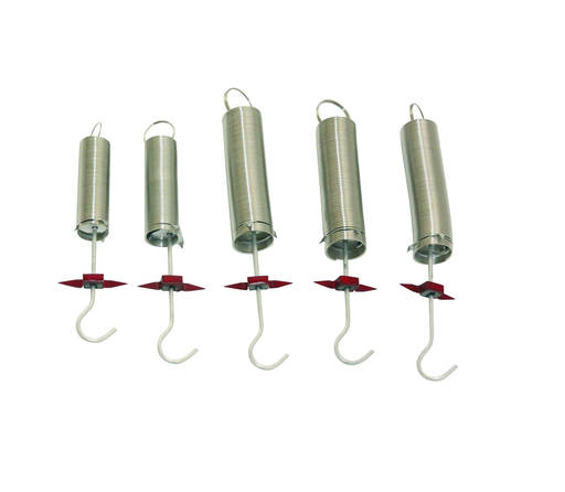 [002013] Ressorts calibrés avec index (lot de 5)