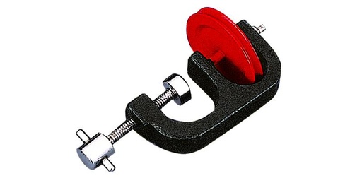 [002090] Poulie métallique horizontale sur étau