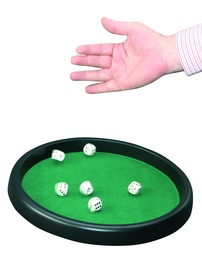 [040008] Plateau de lancer de dés