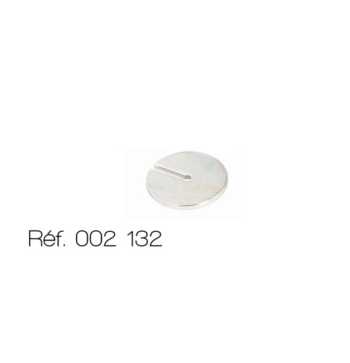 Masselotte échancrée