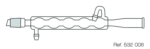Réfrigérant à boules rodé VB 3.3