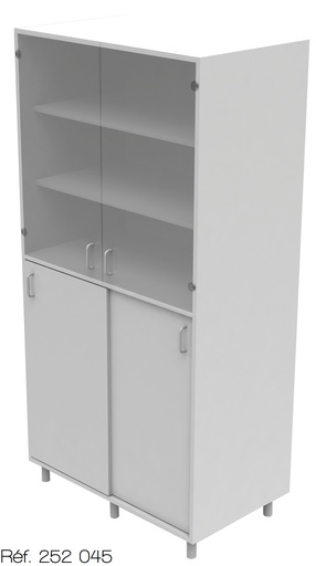 Armoire 1 ou 2 portes en mélaminé