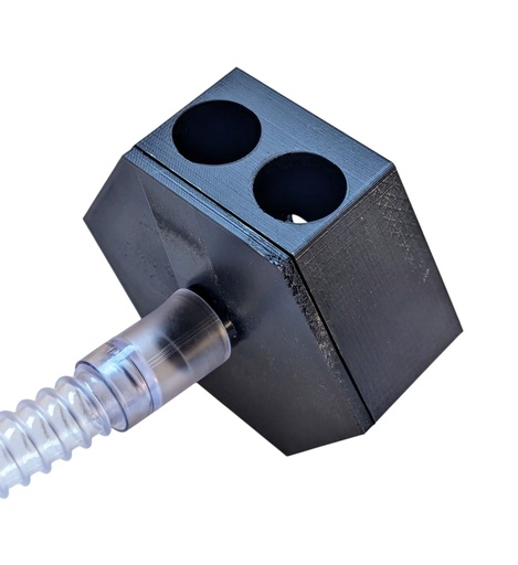[ZHCMG072] Enceinte de respiration humaine pour sondes dia. 27 mm