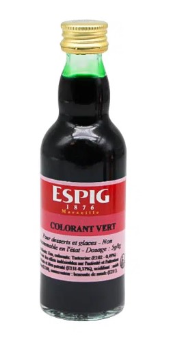 [910284-S65933-ESPIG] Colorant alimentaire vert- 50 mL