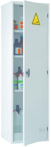 Armoire de sûreté à portes pleines ou transparentes Cyltec - 1950 mm x 500 mm 
