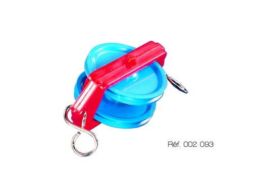 Poulies à crochets en plastique 