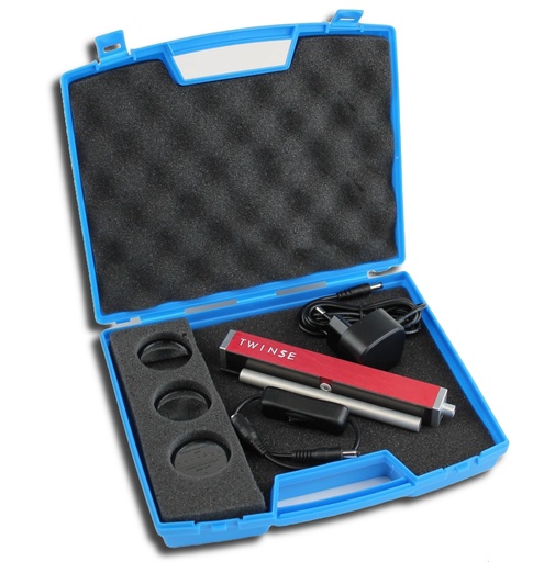 [004190] Valisette de diffraction/interférences avec laser rouge Premium