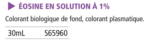 [910183-S65960] Éosine solution 1% - 30 mL