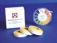 [S11409] Papier indicatuer pH 1-11 - rouleau