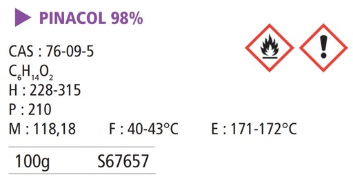 [S67657] Pinacol 99% - 100 g