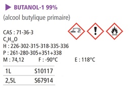[S67914] Butanol 1 pur - 2.5 L