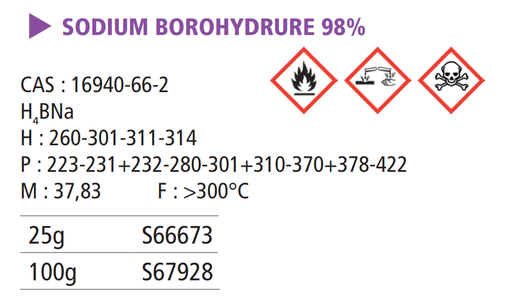 Sodium borohydrure 98%