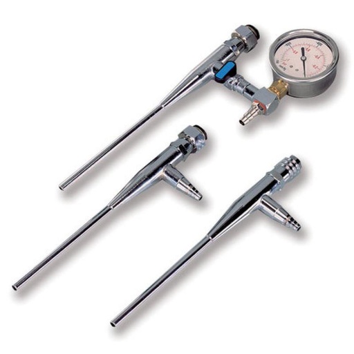 Trompe à eau laiton chromé