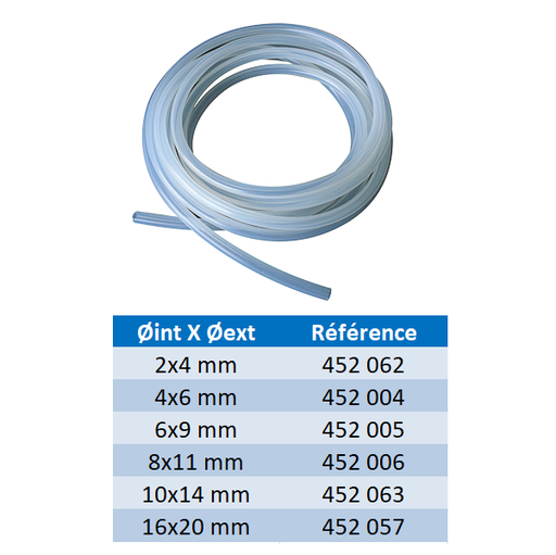 Tuyau Silicone - 5 m