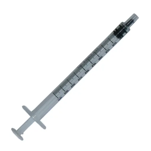 [S57141] Seringues 1 ml avec aiguille Luer  - Lot de 10