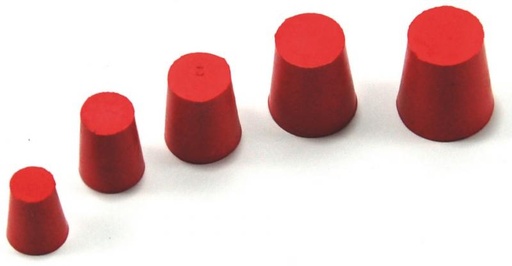 Bouchon conique percé - 1 trou