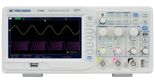[#341034-S59000] Oscilloscope numérique compact 2 voies BK2190E - Sefram 