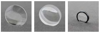 Lentille de précision +/-2% en verre K9 anti-reflet - Diamètre 40 mm