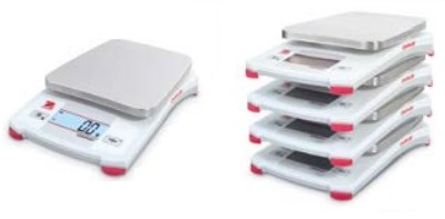 Balance comptacte empilable 0.1 g - Ohaus gamme CX