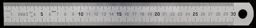 Réglet flexible inox